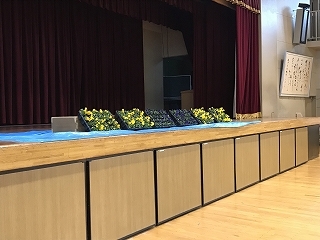 きたてしま学園「花いっぱいプロジェクト」出荷式