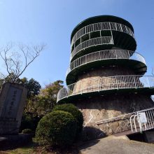 大阪平野を一望できる「日の丸展望台」