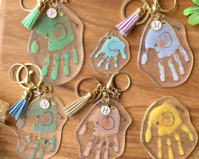 手形足形アートで 子どもの“今”をカタチに残そう！ ふたばシフォン