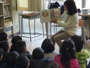 きたてしま学園 神田小学校「読み聞かせ」
