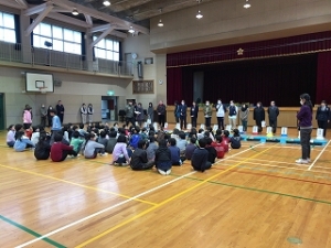 きたてしま学園「花いっぱいプロジェクト」出荷式
