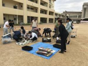 きたてしま学園 北豊島小学校「花いっぱいプロジェクト」