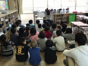 きたてしま学園 神田小学校「読み聞かせ」