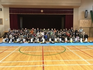 きたてしま学園「花いっぱいプロジェクト」出荷式