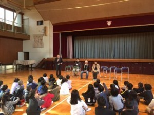 いしばし学園 石橋南小学校「花いっぱいプロジェクト」出荷式
