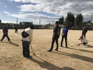 いしばし学園 ふれあいグラウンドゴルフ大会