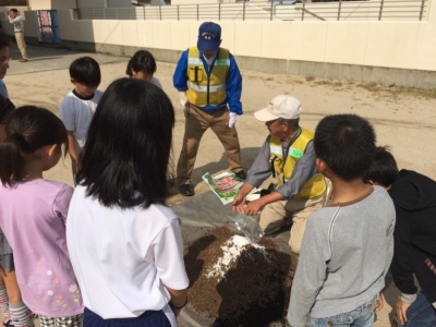 きたてしま学園神田小学校『花いっぱいプロジェクト』の取り組み