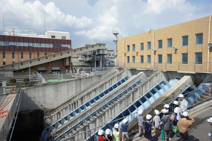 8月9日・12日 下水処理場体験見学会が開催されます。