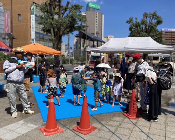 これは行くしかない！ 公園に無料水遊びスポットが出現