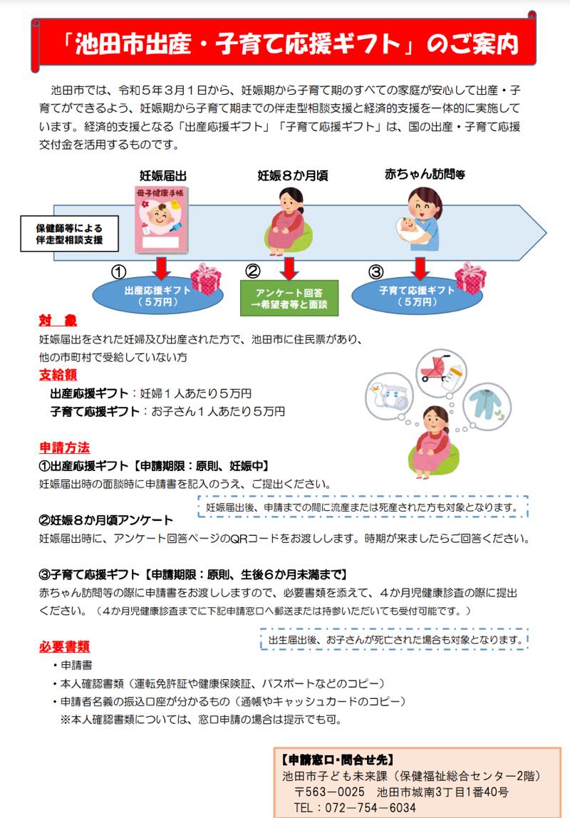 【3月末〆切】子育て応援ギフトの申請について