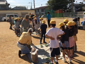きたてしま学園北豊島小学校『花いっぱいプロジェクト』の取り組み