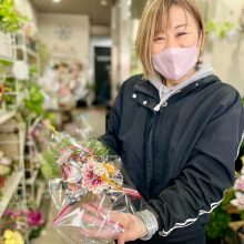 さくら通りに、ちいさなお花屋さんを発見！Flower Shop Ayaさん