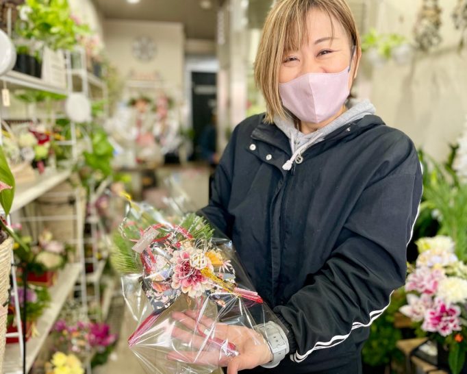 さくら通りに、ちいさなお花屋さんを発見！Flower Shop Ayaさん