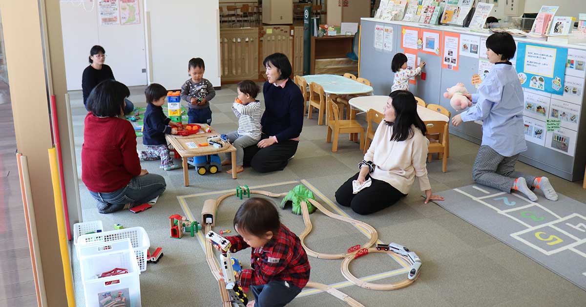 くるぽん 親子が一緒に遊んだり、ゆっくりと過ごせる地域子育て支援拠点「くる